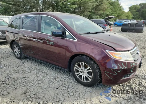 2012 Honda Odyssey Exl z USA, uszkodzony, nr VIN 5FNRL5H62CB112499